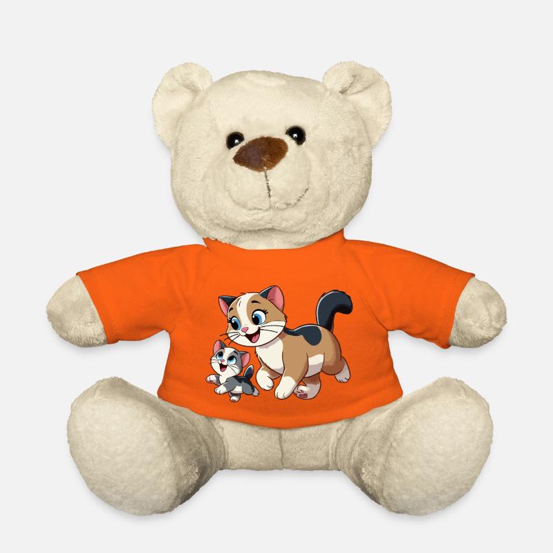 Englisch Kurzhaar Mutter und Kind - Teddy - Goldorange