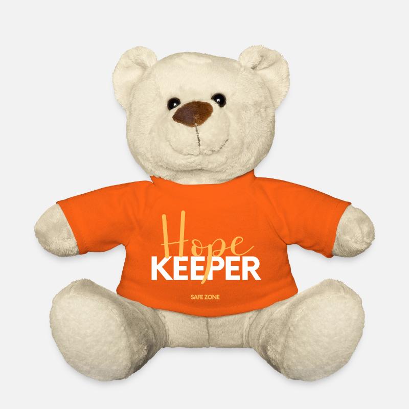 Hope Keeper - Teddy Bear - golden orange