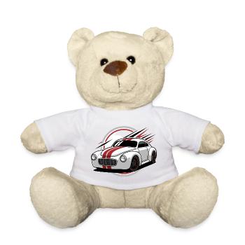 Rennklassiker mit roten Streifen - Teddy - Goldorange - Vorne