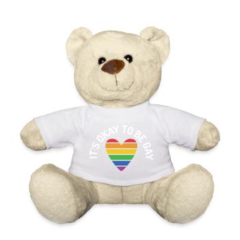Es ist in Ordnung, schwul zu sein - Teddy - Goldorange - Vorne