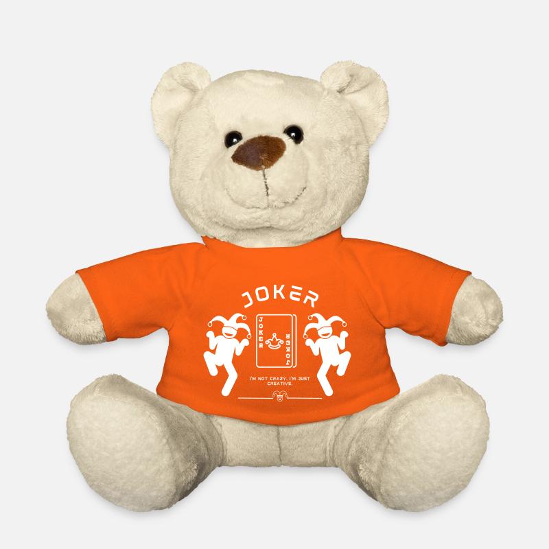 Joker - Ich bin nicht verrückt - Teddy - Goldorange