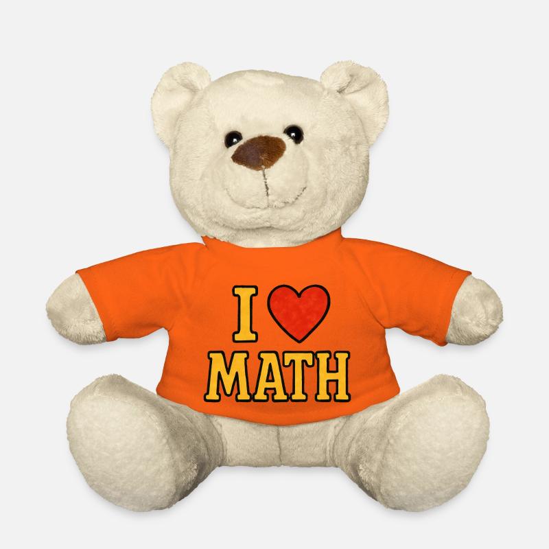 I ♥ Math – Ringard et fier - Nounours - orange doré
