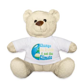 Change the system, not the climate - Teddy - Goldorange - Vorne