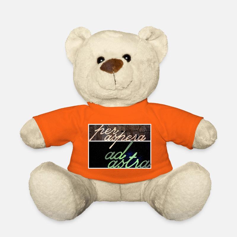 Per Aspera Ad Astra - Nounours - orange doré