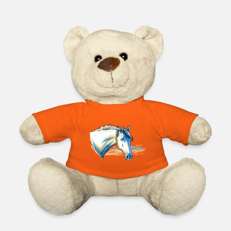 Pferd Portrait - Teddy - Goldorange