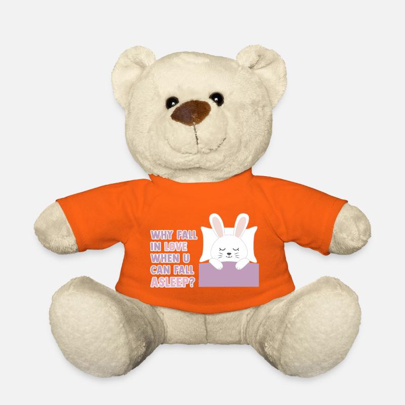 Why fall in love when you can fall asleep? - Teddy - Goldorange