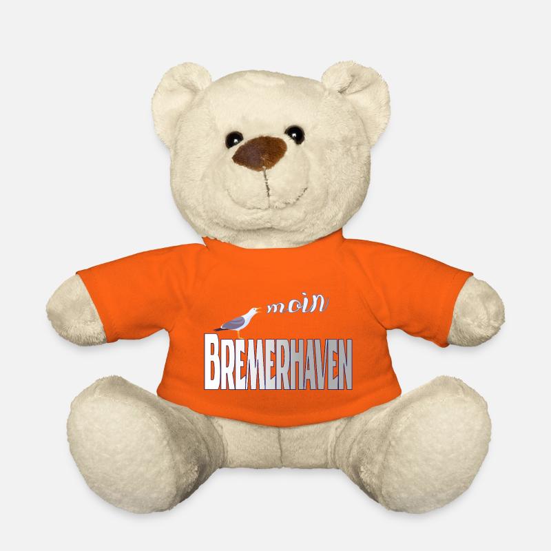 Bremerhaven Möwe & Moin Design - Teddy - Goldorange
