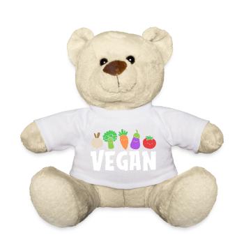 Dietician Diet Vegan - Teddy Bear - golden orange - Front