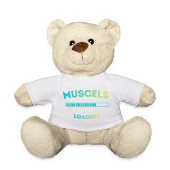 Graphique de barres de charge musculaire - Nounours - orange doré - Devant