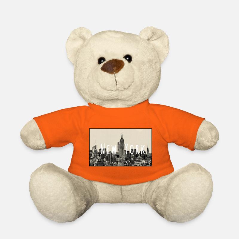 New York skyline - Teddy - Goldorange