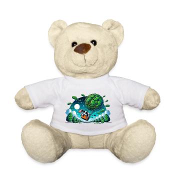 Leaf Lift Cow Voyage - Teddy Bear - golden orange - Front