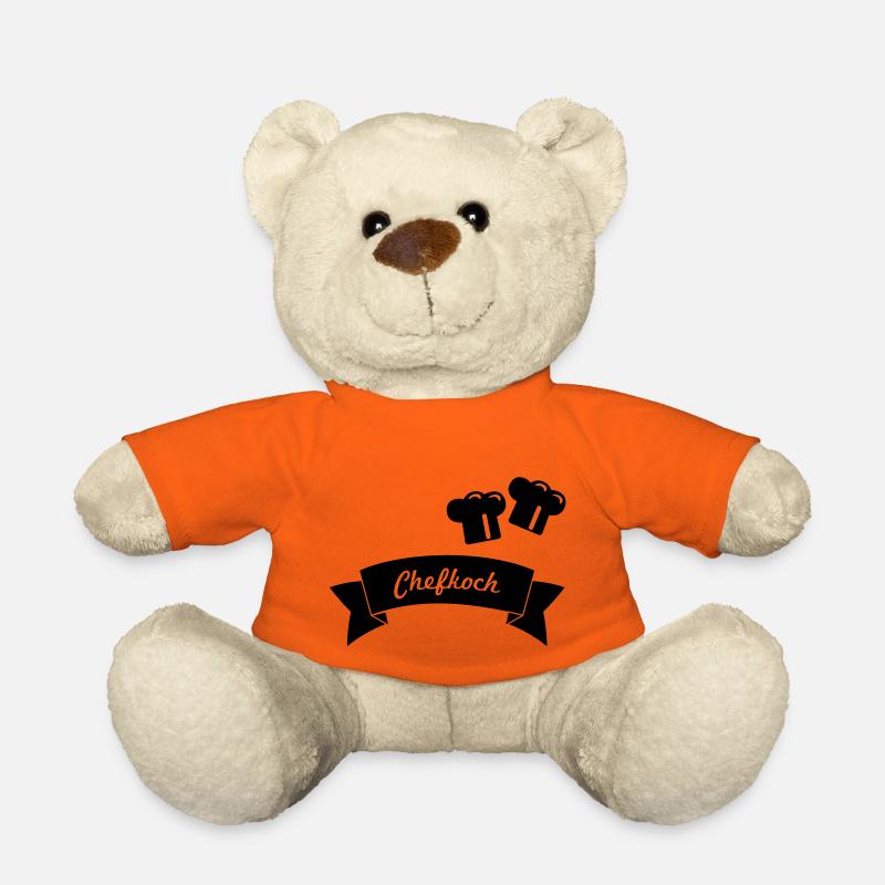 Cuisinier - Nounours - orange doré