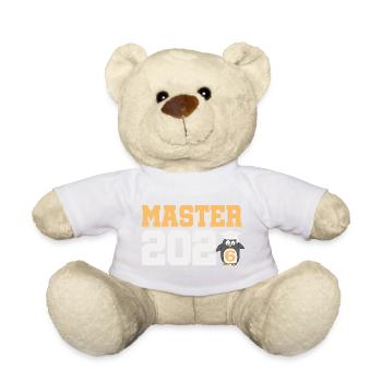 Master 2026 Abschluss Promotion Sponsion - Teddy - Goldorange - Vorne