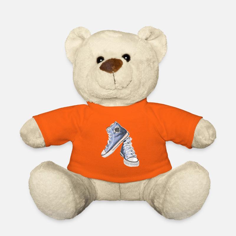 sneakers - Nounours - orange doré