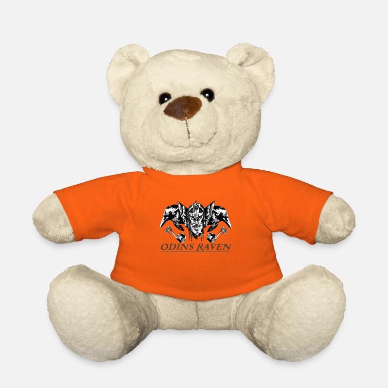 odins ravens - Teddy Bear - golden orange