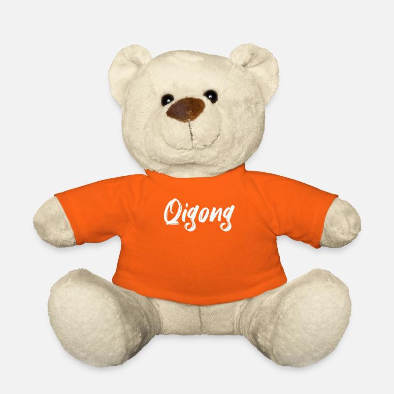 Qigong Martial Artist oder Qigong - Teddy - Goldorange