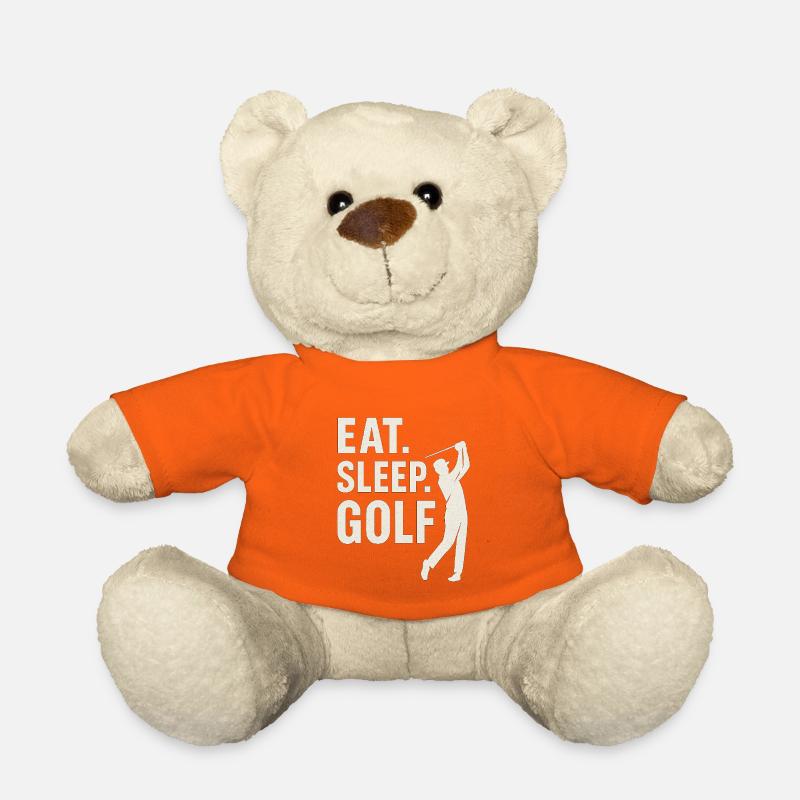 Manger Dormir Golf - Nounours - orange doré