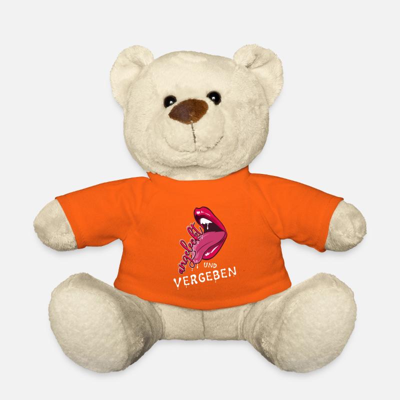 Verliebt - Teddy - Goldorange