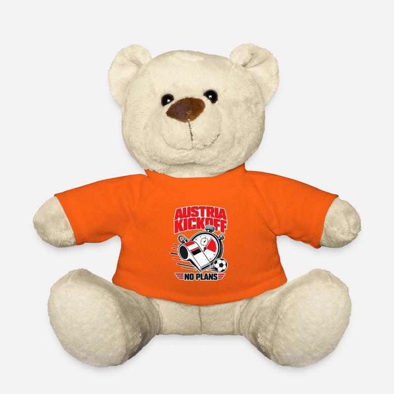 Austria Soccer Fan No Plans During Kickoff - Teddy - Goldorange