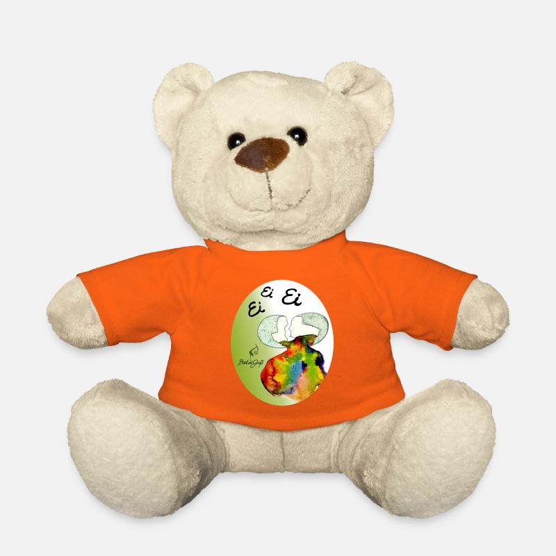 Ei Ei Ei Regenbogenei - Teddy - Goldorange