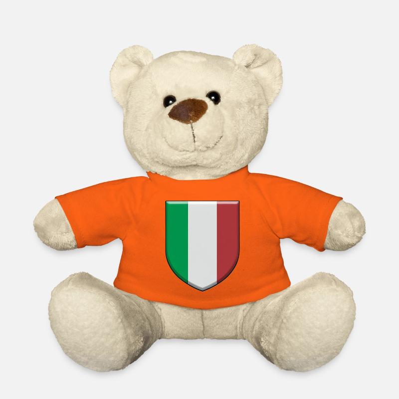 Italien Wappen - Teddy - Goldorange