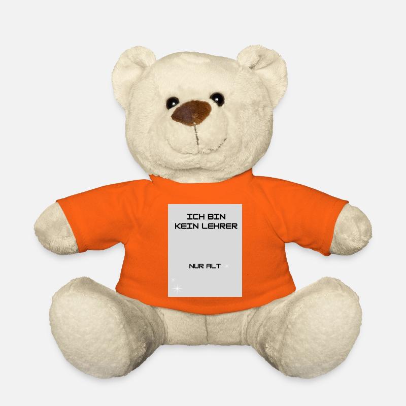 Lehrer - Teddy - Goldorange