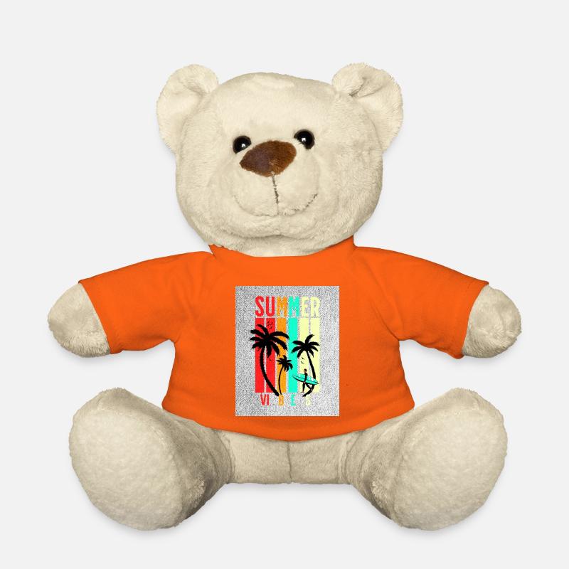 Vibez d’été - Nounours - orange doré
