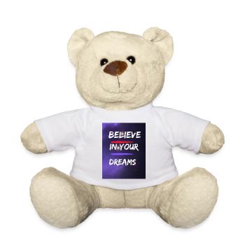 Believe - Teddy Bear - golden orange - Front