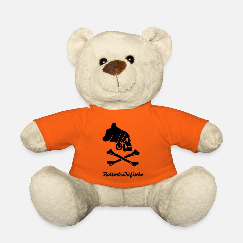 ~ ~ Butterbeidiefische - Teddy Bear - golden orange