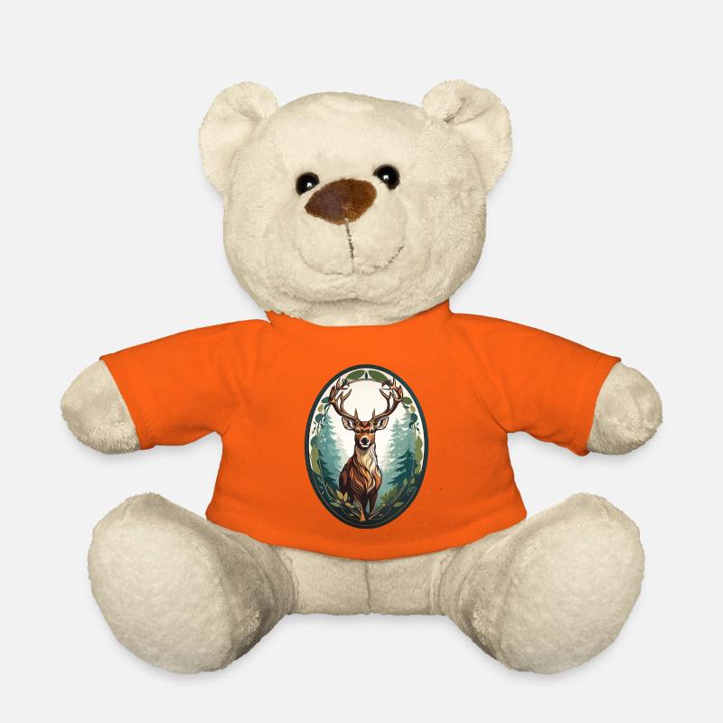 Hirsch - Teddy - Goldorange