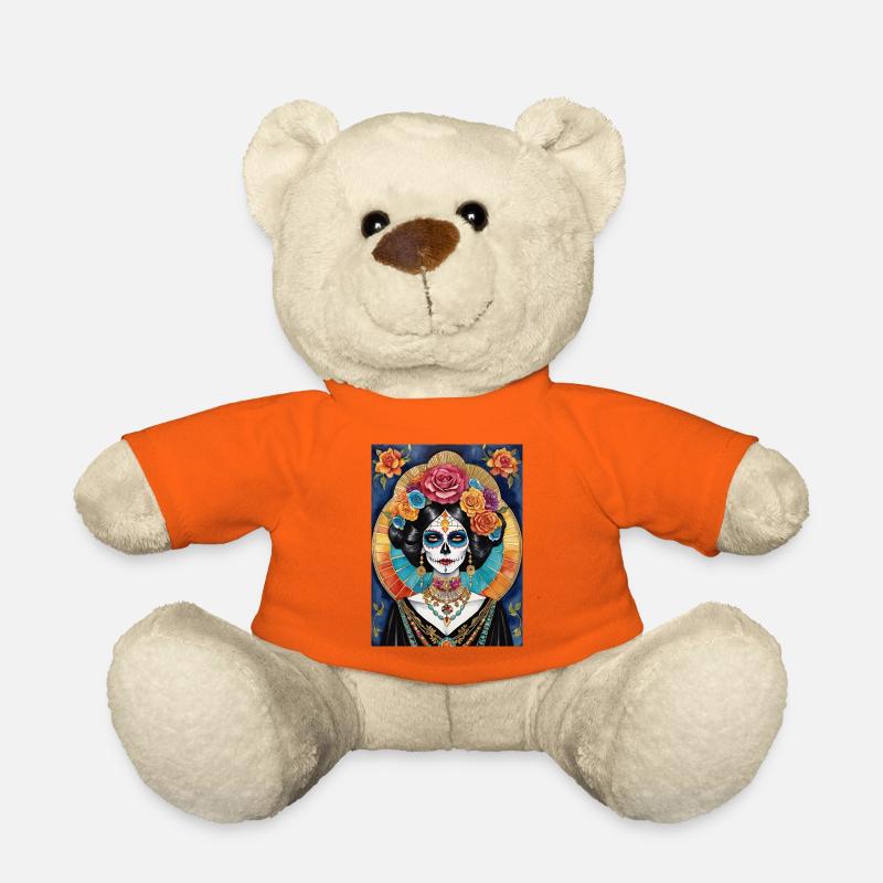 LA CATRINA DELUXE - Teddy Bear - golden orange