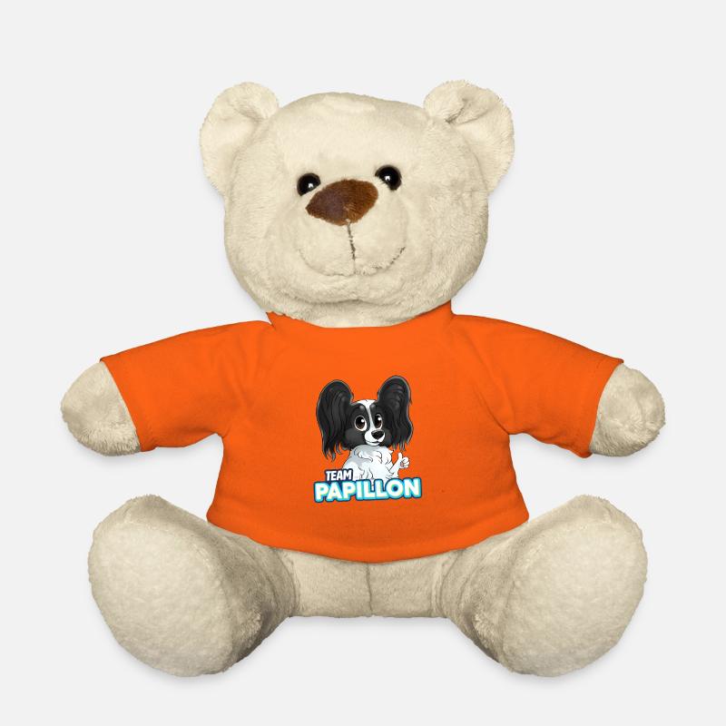 TEAM Schmetterling - Schwarz - Teddy - Goldorange