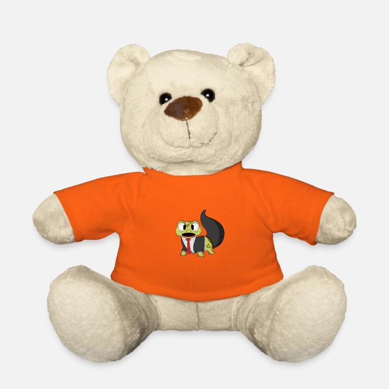Business Gecko - Teddy - Goldorange