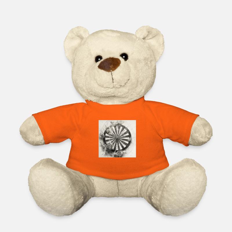 Jeu de fléchettes Dartscheibe Winkingerschild - Nounours - orange doré