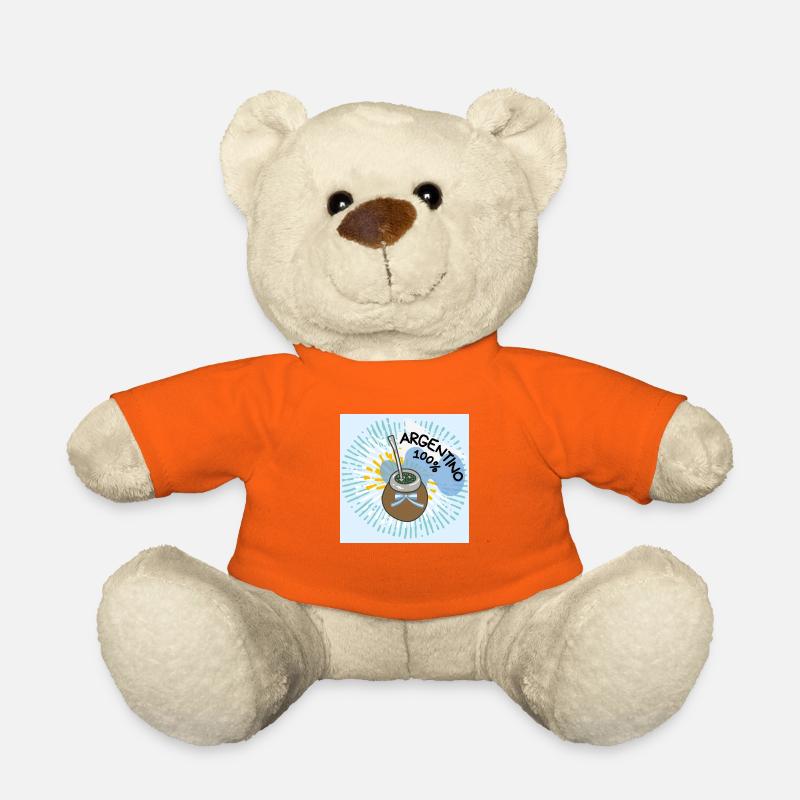 Compagnon argentin. - Nounours - orange doré