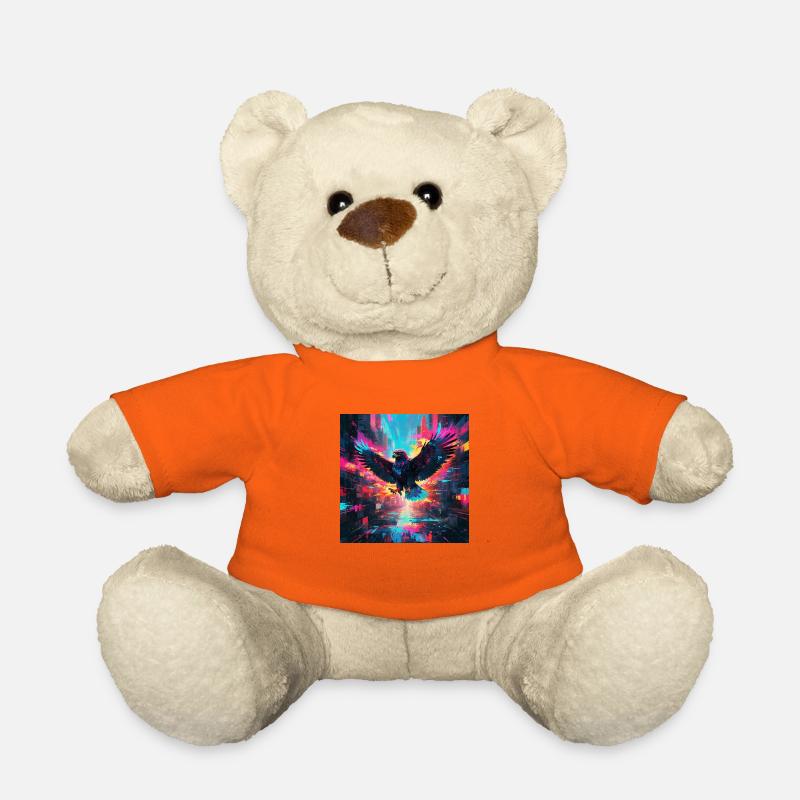 Neon Falke - Teddy - Goldorange