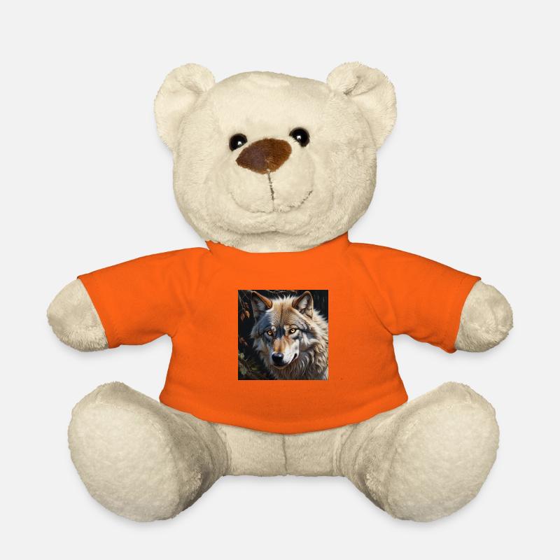 Wolf - Teddy - Goldorange