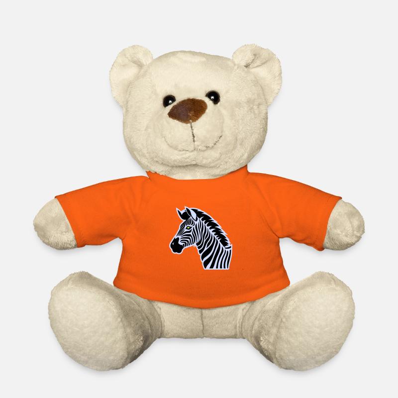 zebra - Teddy - Goldorange