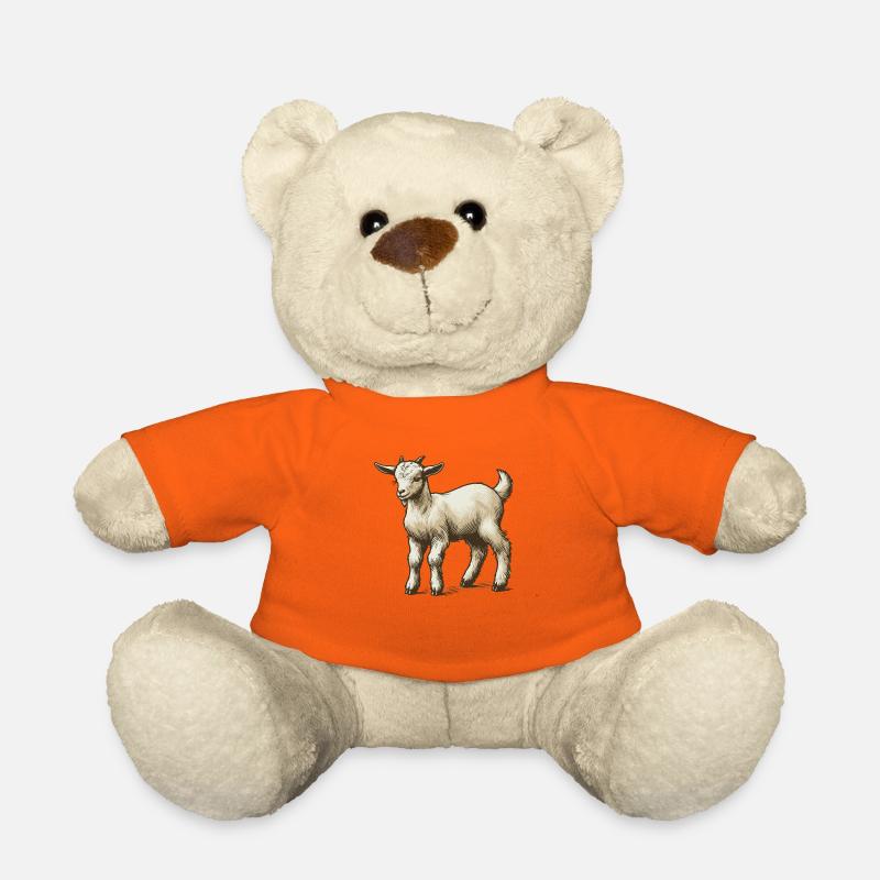 Zicklein - Teddy - Goldorange