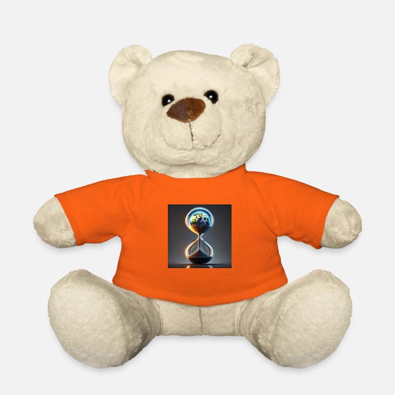 Our time is running out! (A) - Teddy Bear - golden orange