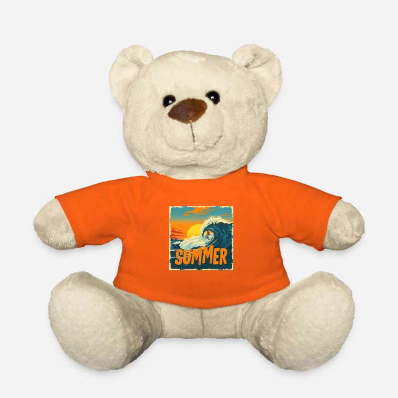 Summer Surf – Retro Wave Ride! - Teddy - Goldorange