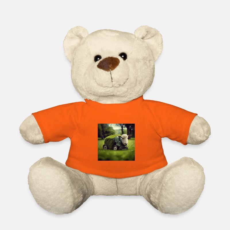 Spielerisches Mähen - Teddy - Goldorange