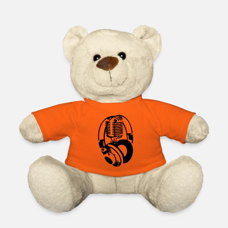 microphone - Teddy - Goldorange