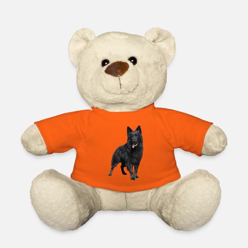 schwarzer Schäferhund - Teddy - Goldorange
