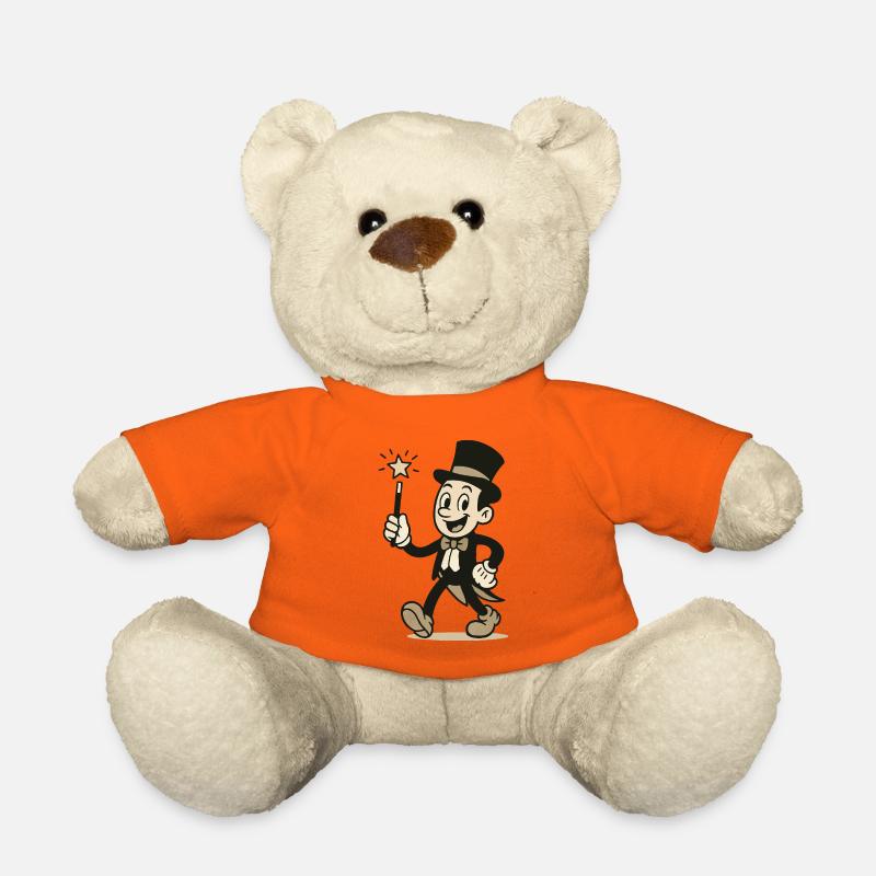 zauberer comic - Teddy - Goldorange