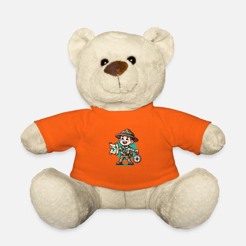 scout - Nounours - orange doré