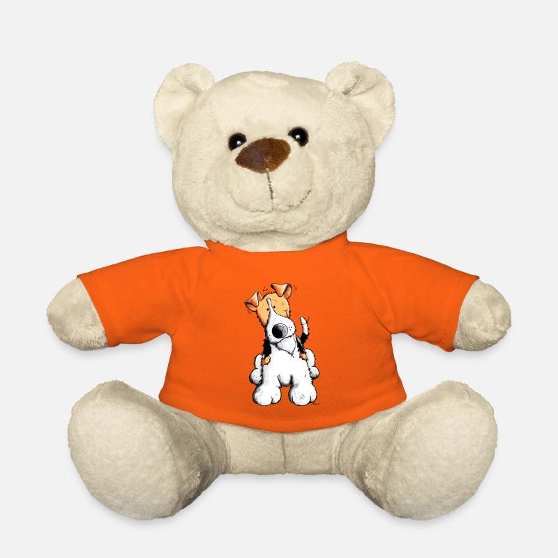Foxy der Foxterrier - Teddy - Goldorange