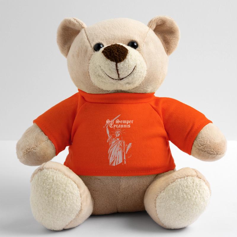 Sic Semper Tyrannis, Statue de la Liberté avec épée Nounours