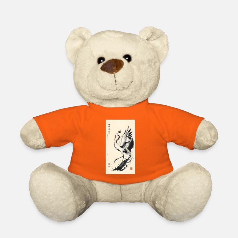 Kranich - Teddy - Goldorange