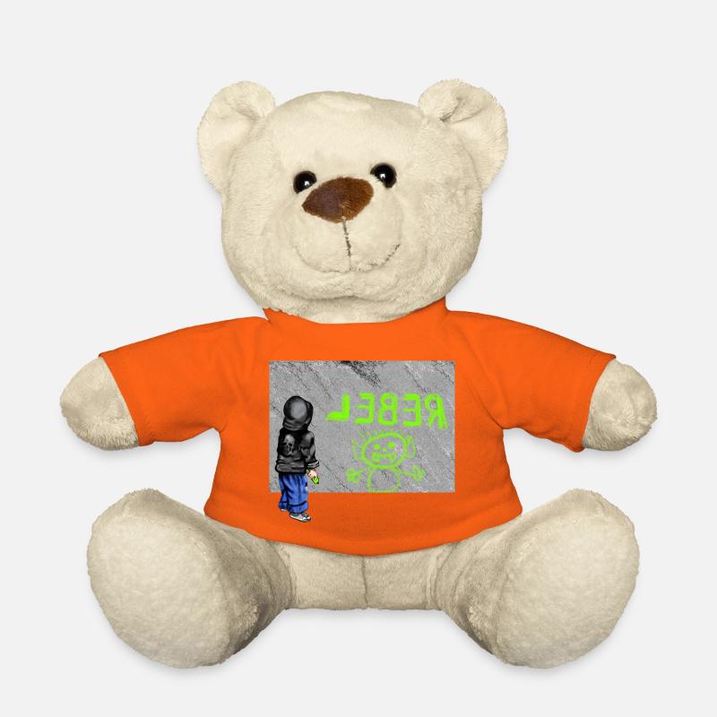 rebel - Teddy Bear - golden orange
